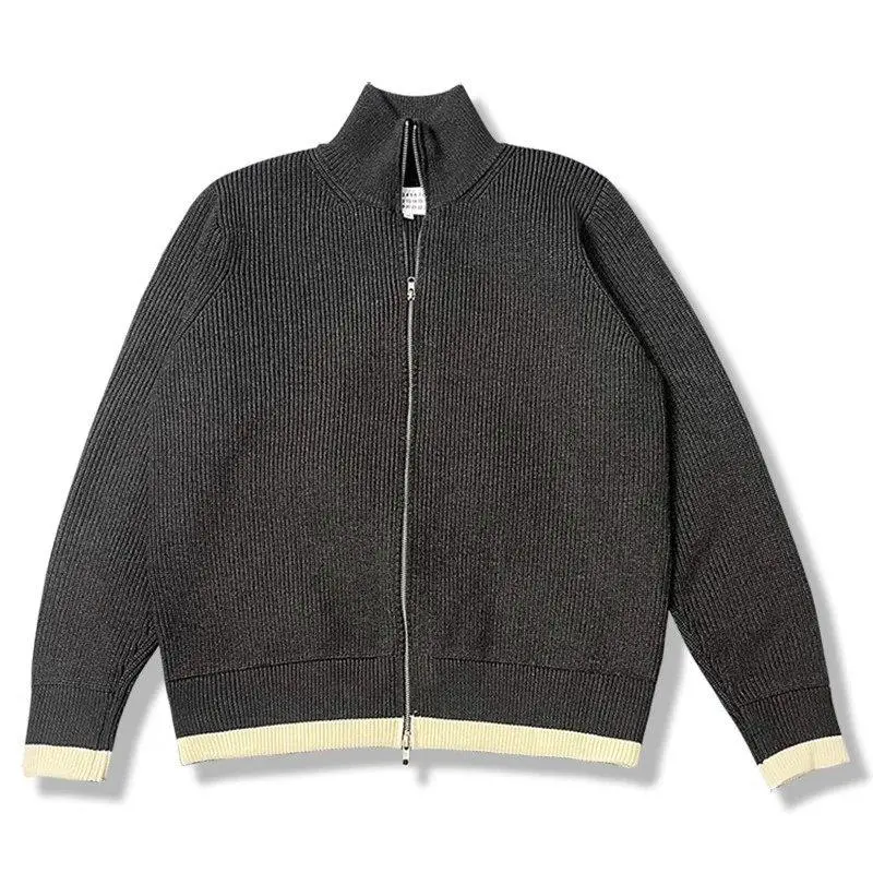 Maison Margiela Zip-Up Sweater