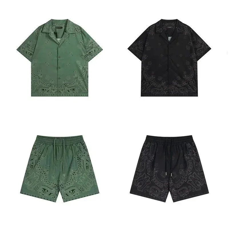 Amiri Shirt and Shorts Set