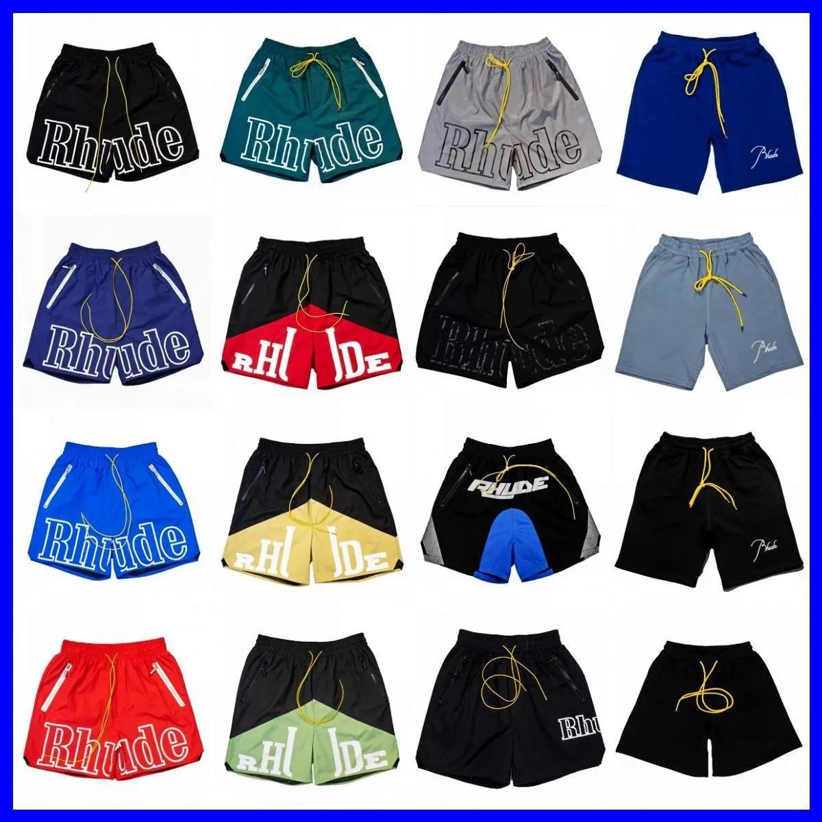 Rhude Logo Shorts