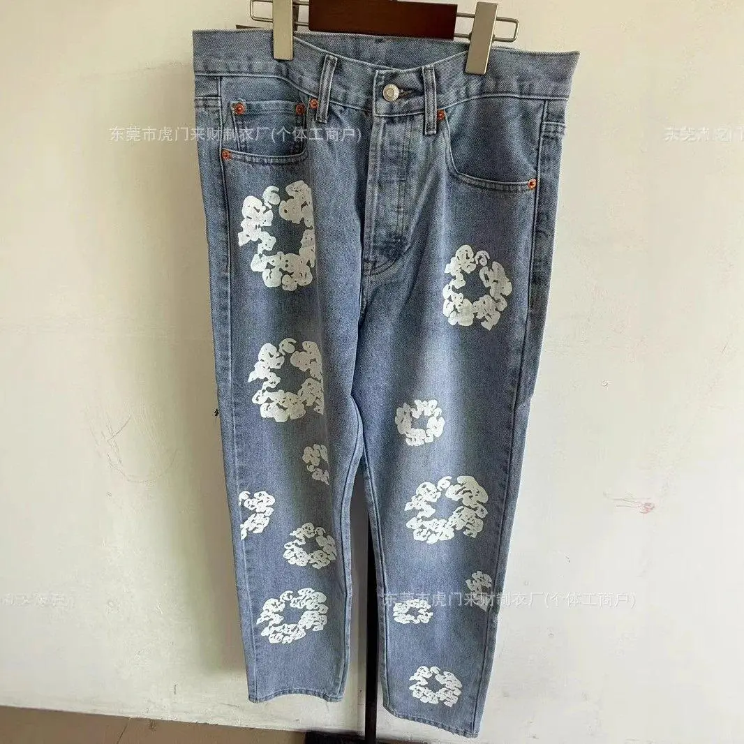 Denim Tears Printed Denim Jeans