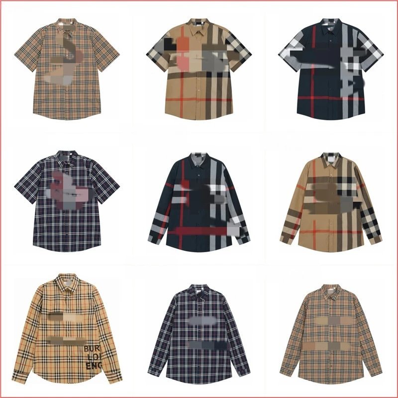 Burberry Check Short-Sleeve Shirt Collection