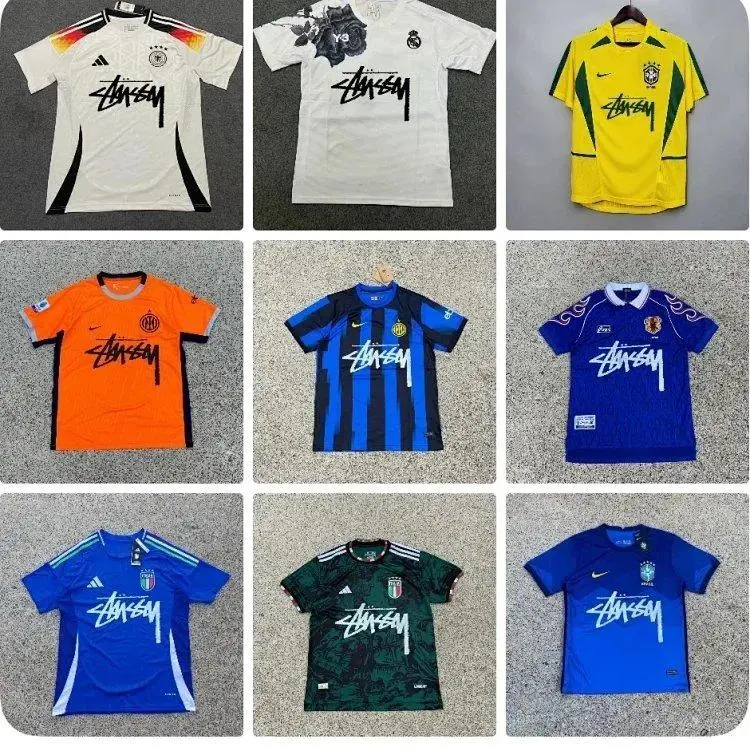 Adidas Stussy Soccer Jerseys