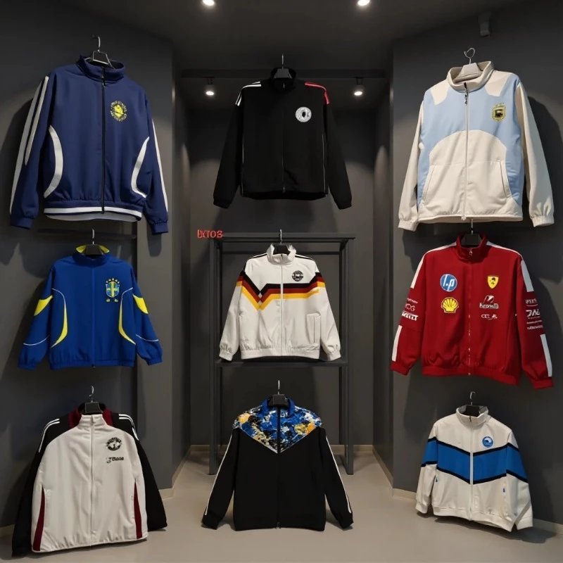 Football Team Windbreaker Collection