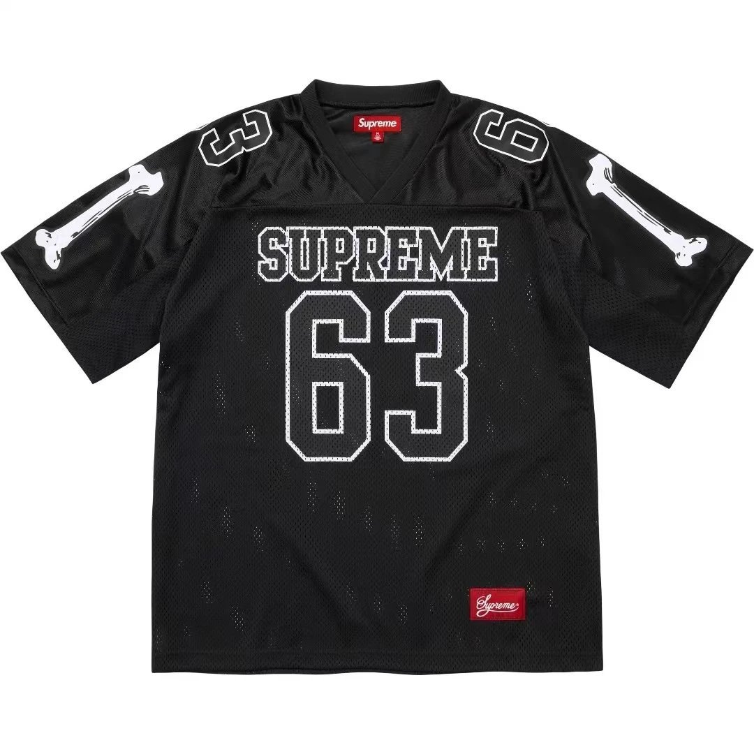 Supreme 63 Bones Mesh Football Jersey