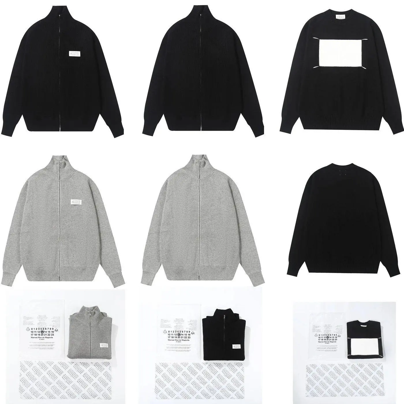 Maison Margiela Tabi Zip Sweater