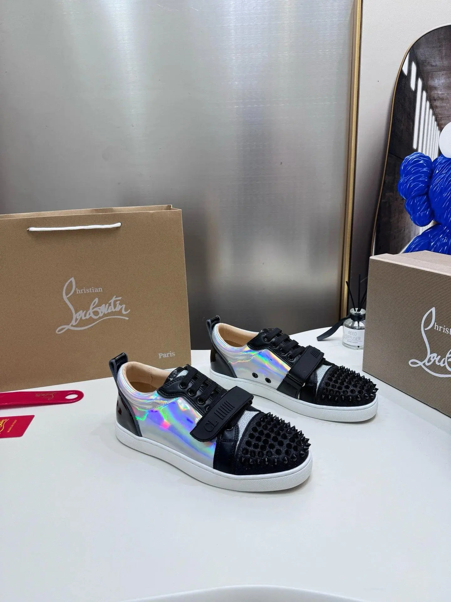 Christian Louboutin Spiky Sneakers