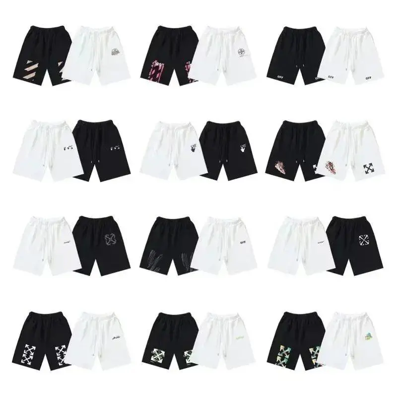 Off-White Graphic Shorts