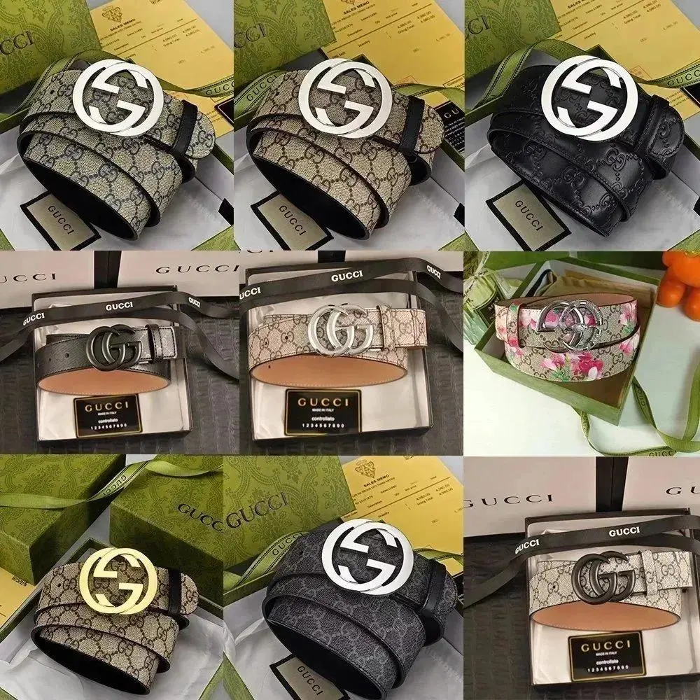 Gucci GG Logo Belt