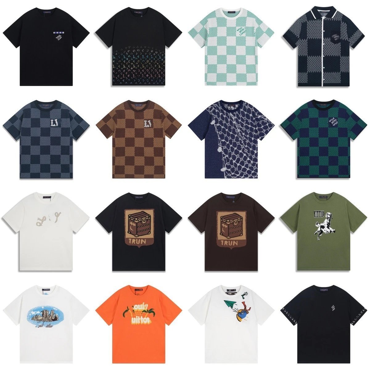 Louis Vuitton Graphic T-Shirt and Polo Collection