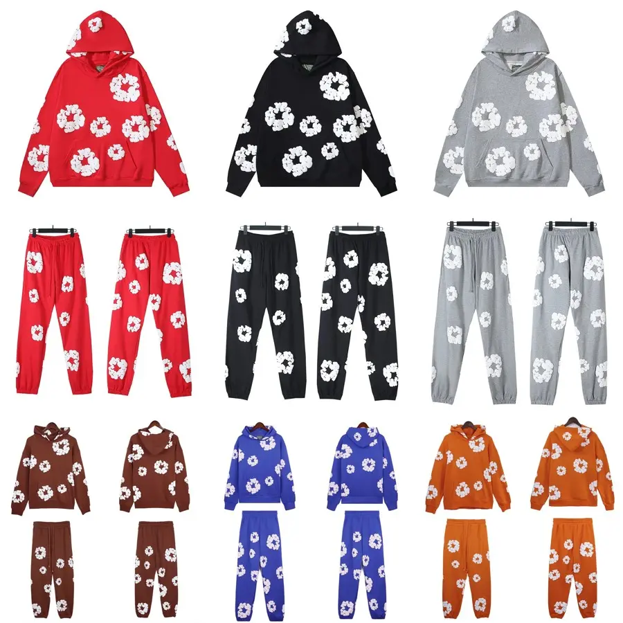 Denim Tears Floral Print Tracksuit Set