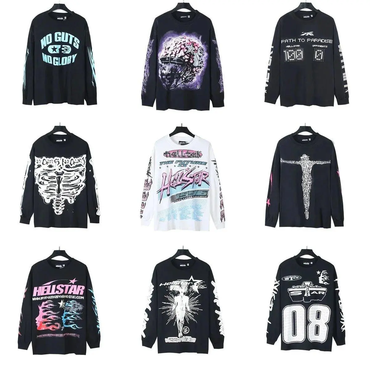 Hellstar Long Sleeve Shirts