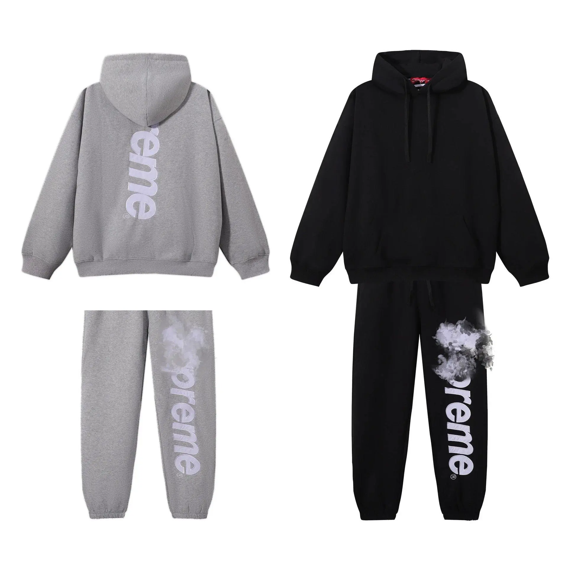 Supreme Hoodie and Sweatpants Set