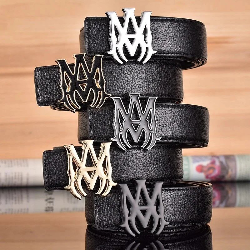 Amiri Logo Buckle Belt