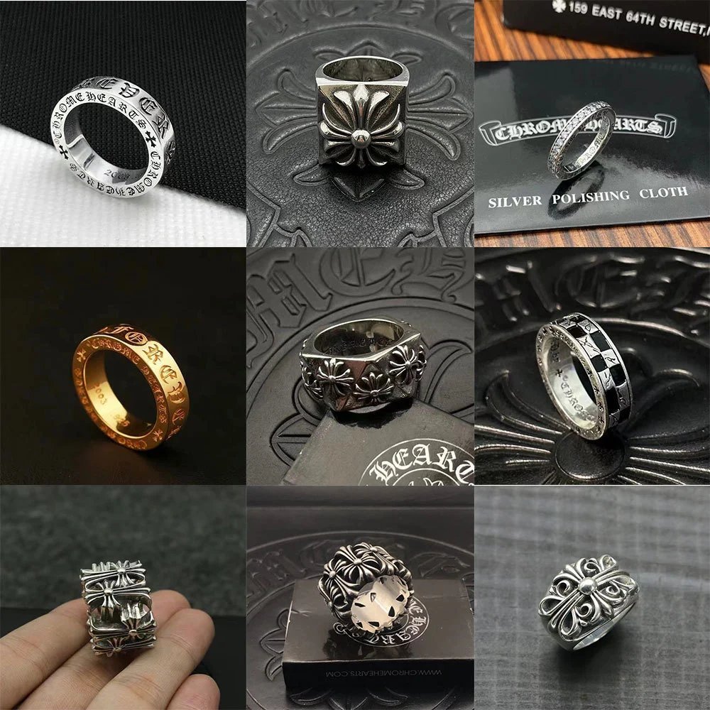 Chrome Hearts Gothic Ring Collection