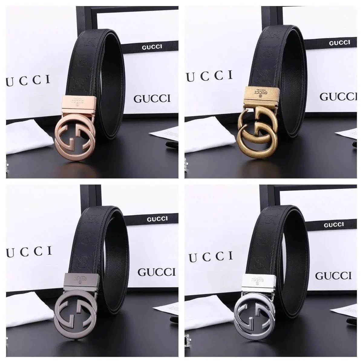 Gucci GG Logo Belt