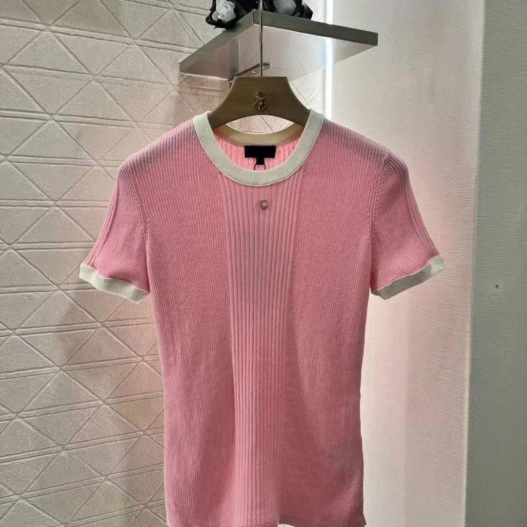 Chanel Ribbed Knit Top