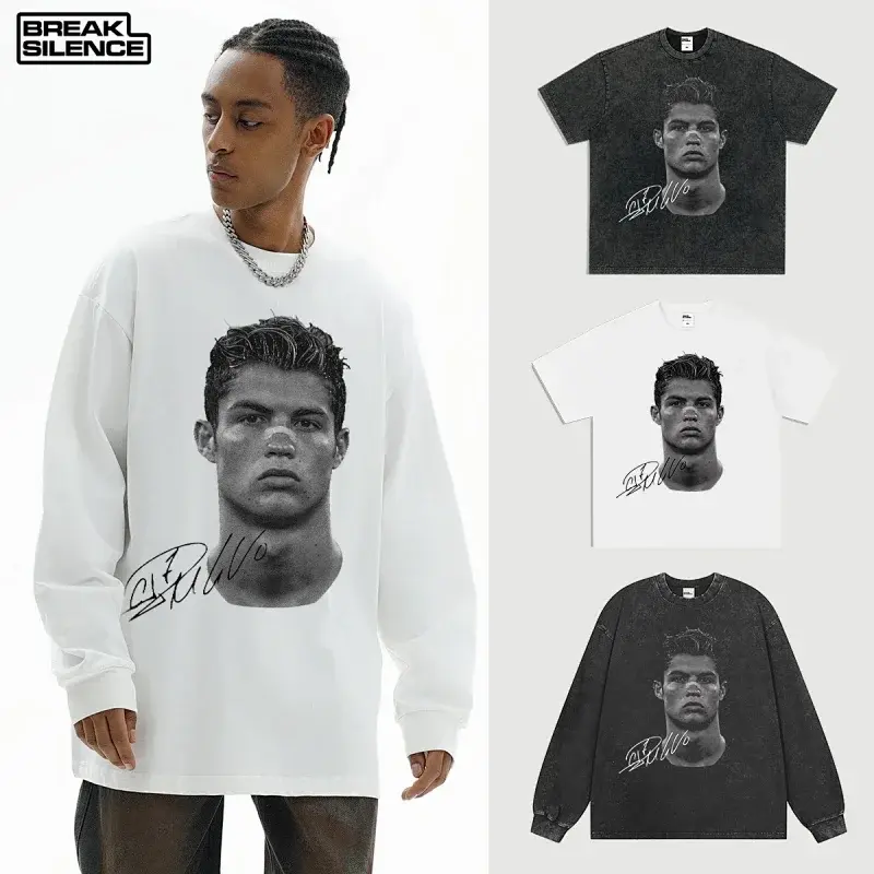 Break Silence Cristiano Ronaldo T-Shirt