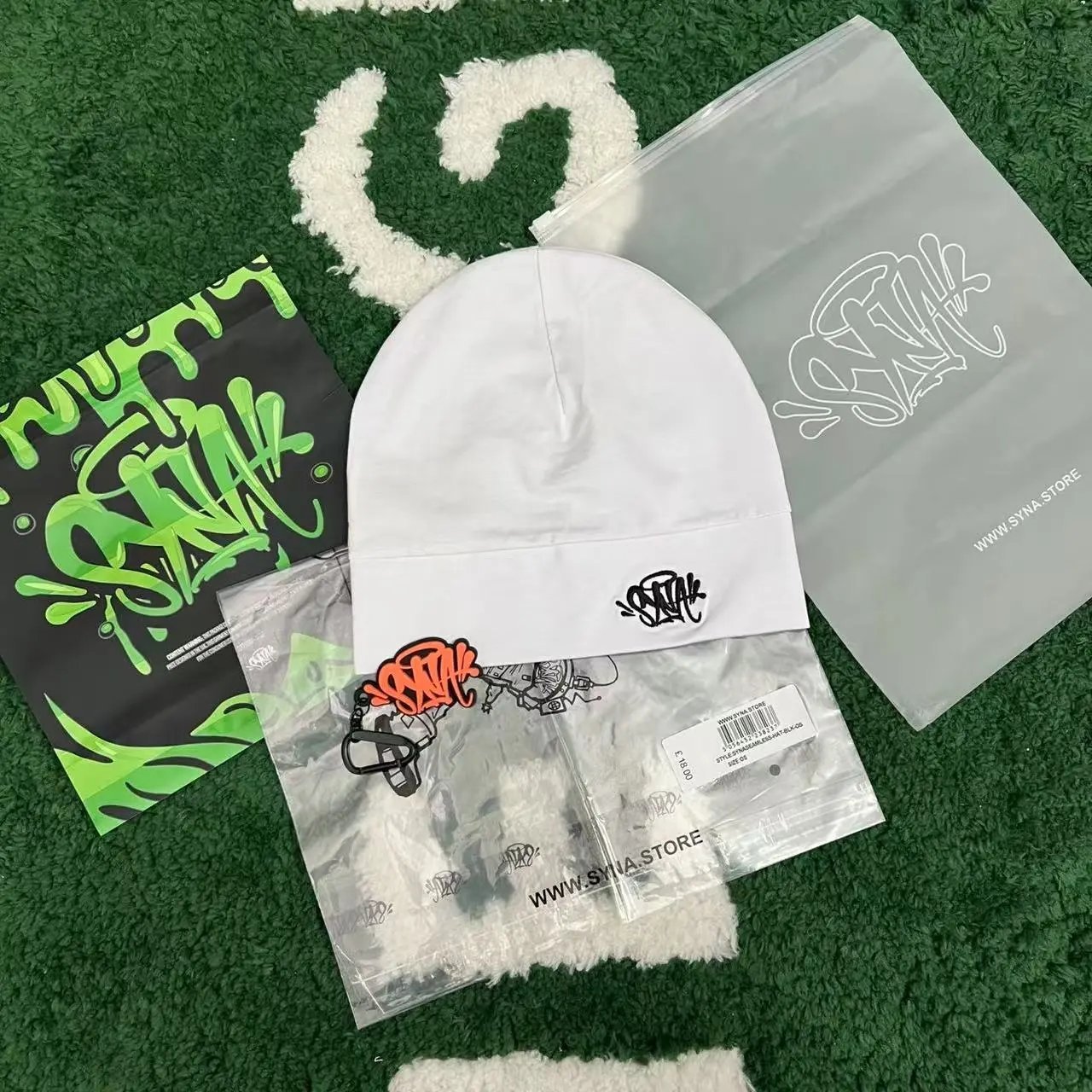 Syna World Knit Beanie and Hood Set