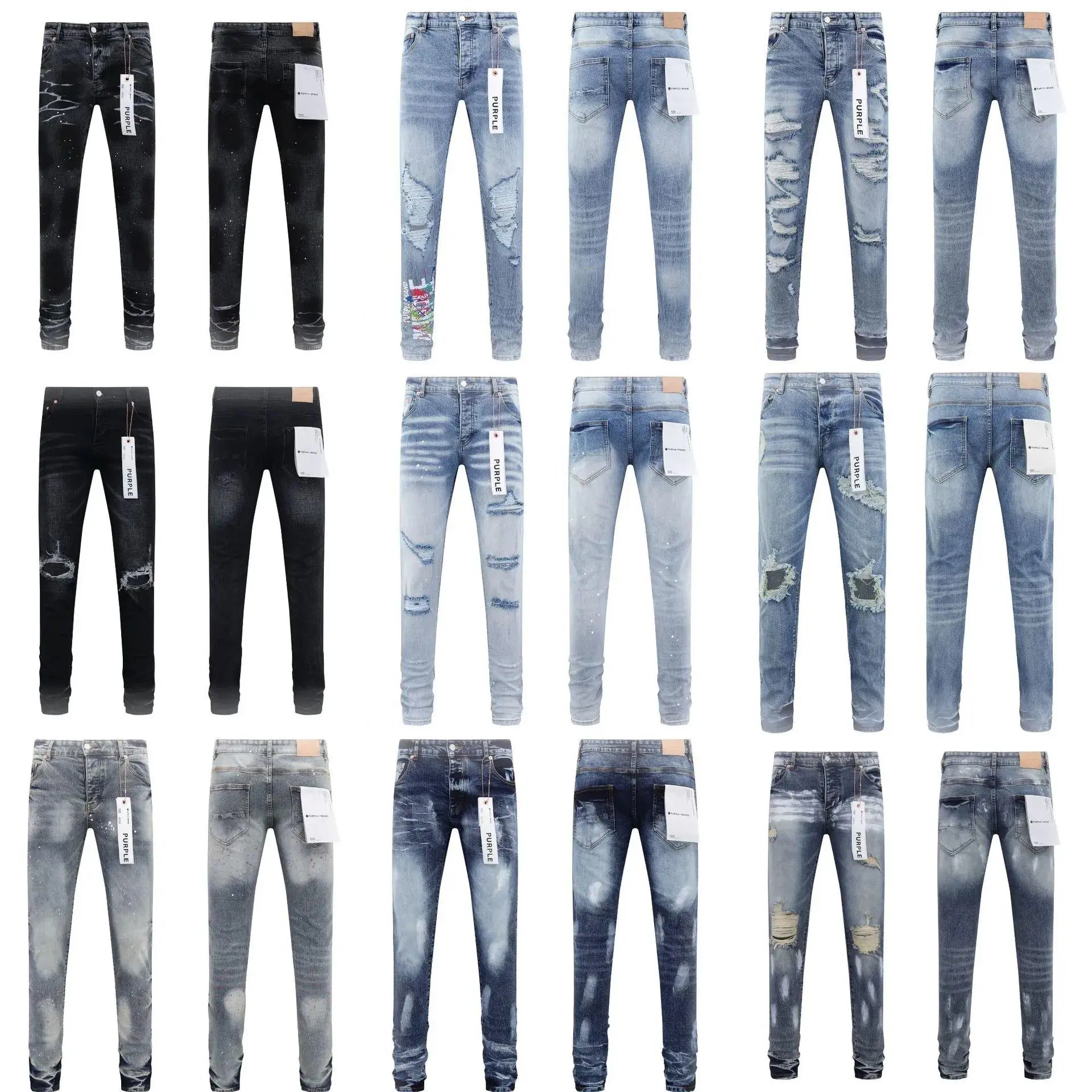 Purple Brand Distressed Jeans