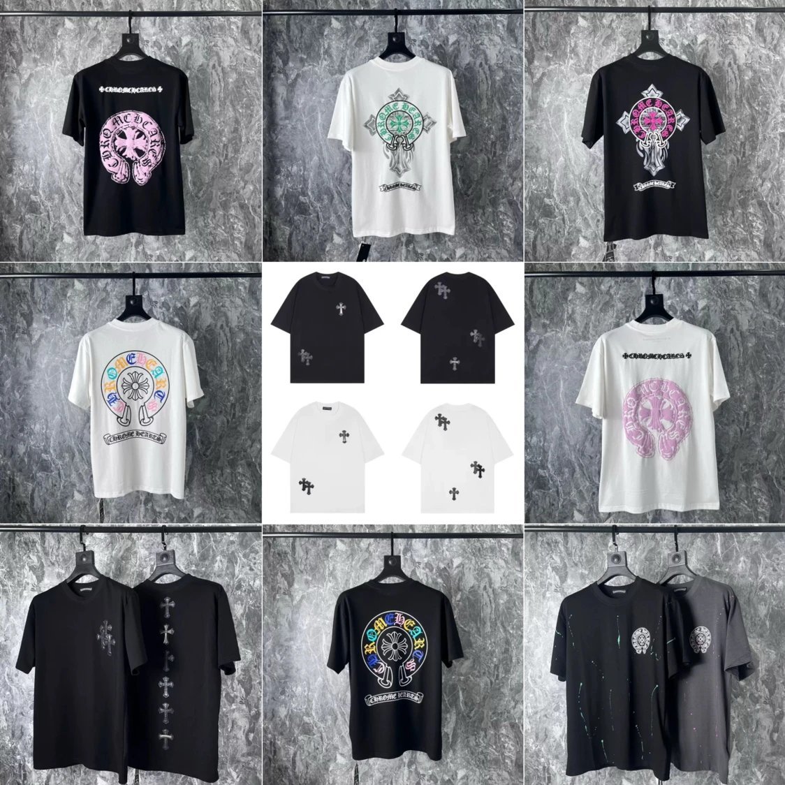 Chrome Hearts Graphic T-Shirt Collection
