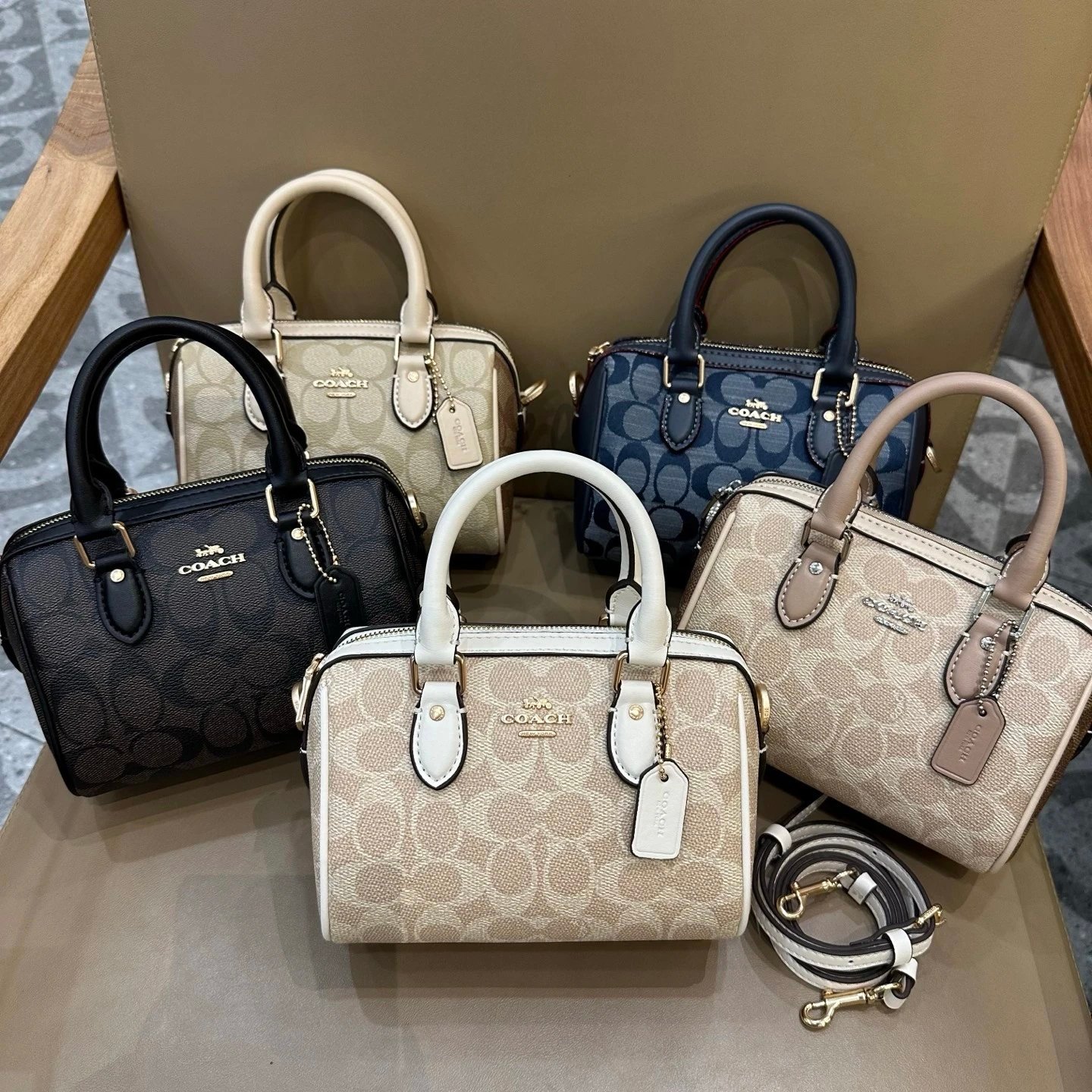 Coach Mini Bennett Satchel Bag