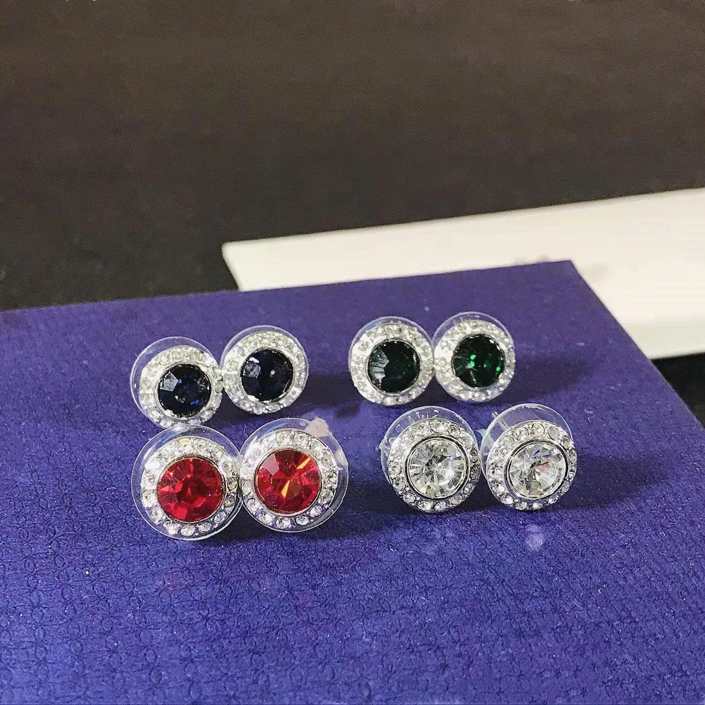 Swarovski Stud Earrings Set
