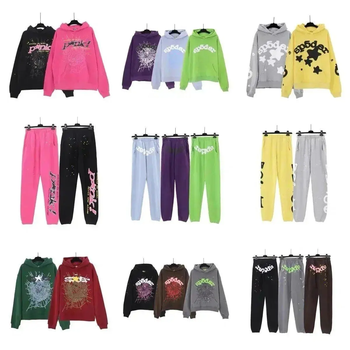 Spider Hoodie and Sweatpants Set