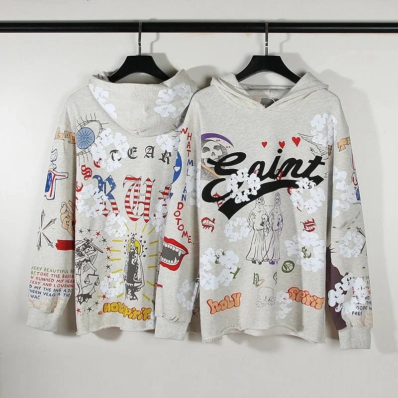 SAINT Mxxxxxx × DENIM TEARS Hoodie