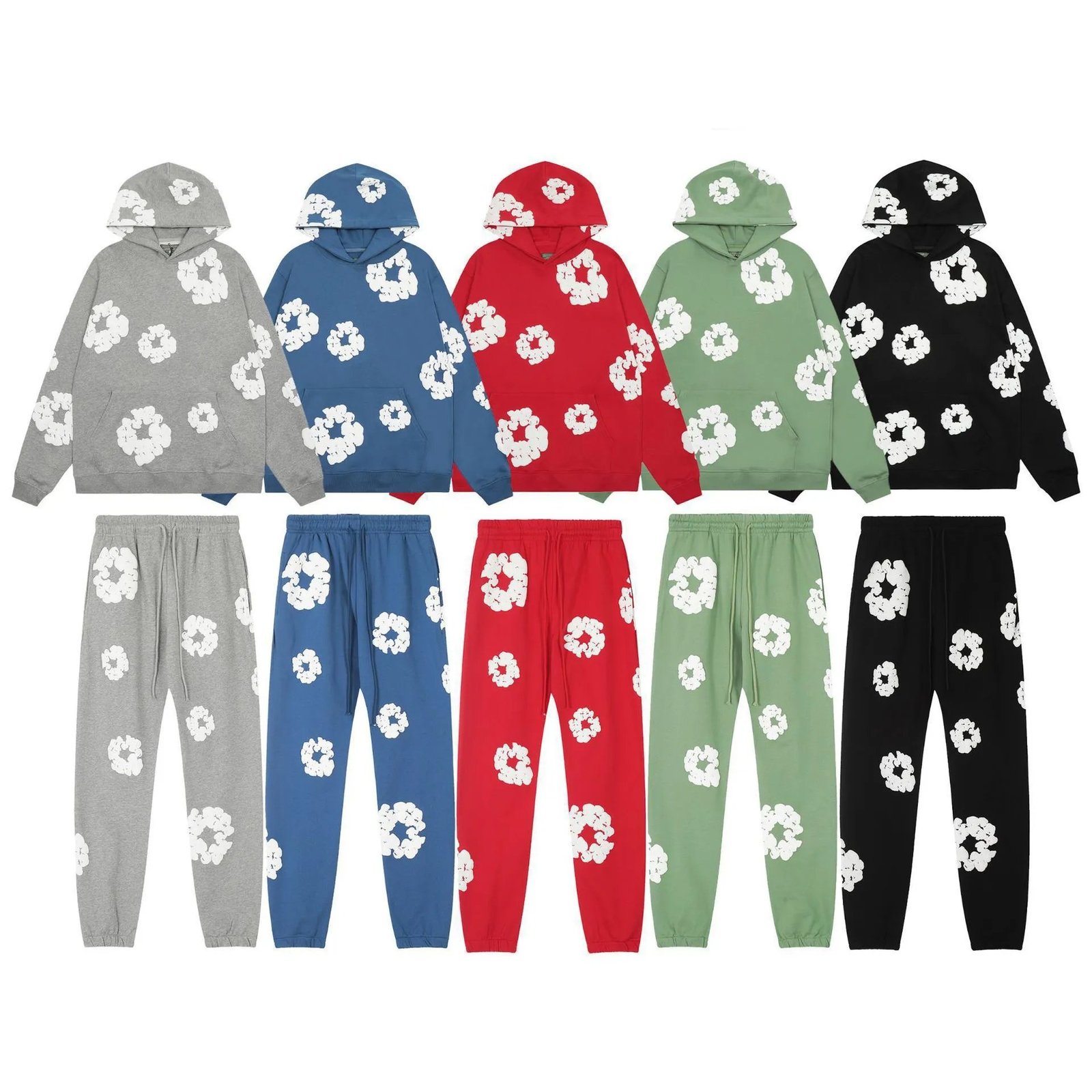 Denim Tears Hoodie and Sweatpants Set