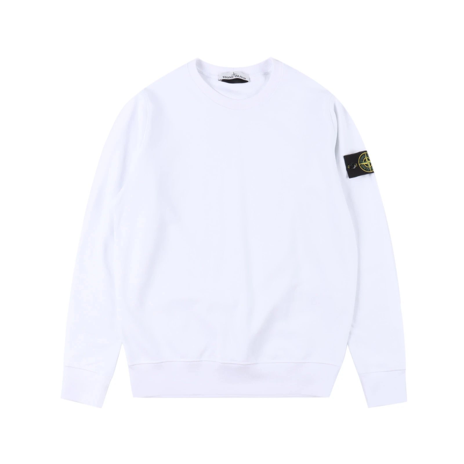 Stone Island Compass-Patch Crewneck Sweatshirt