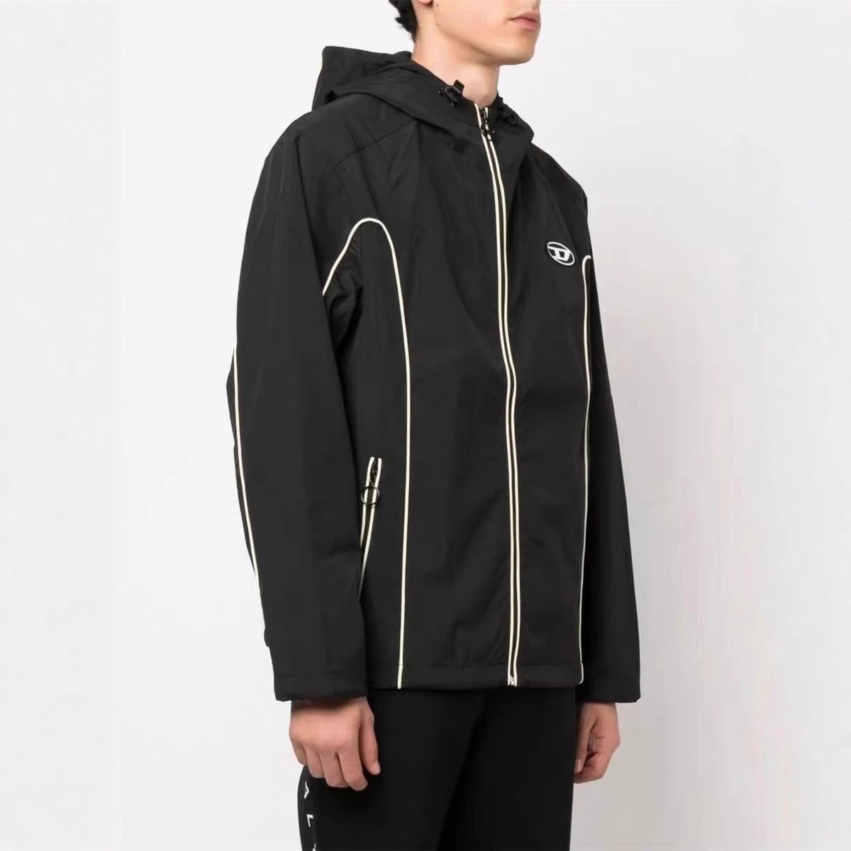 Diesel Hooded Zip Jacket