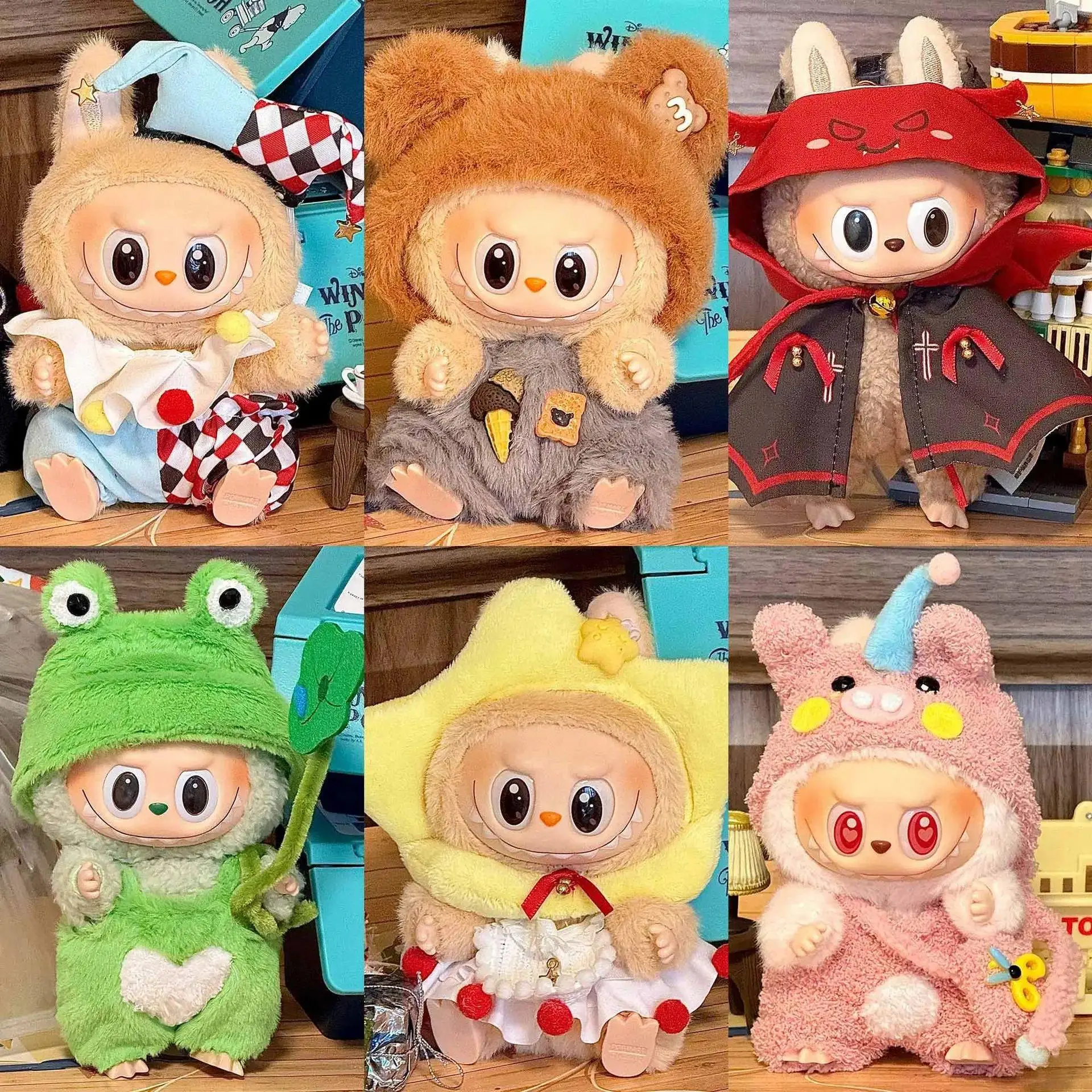 POP MART The Monster Plush Toy Set