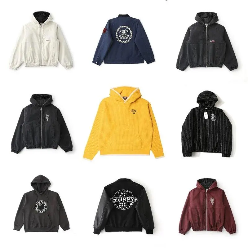 Stussy Hoodie and Jackets Collection