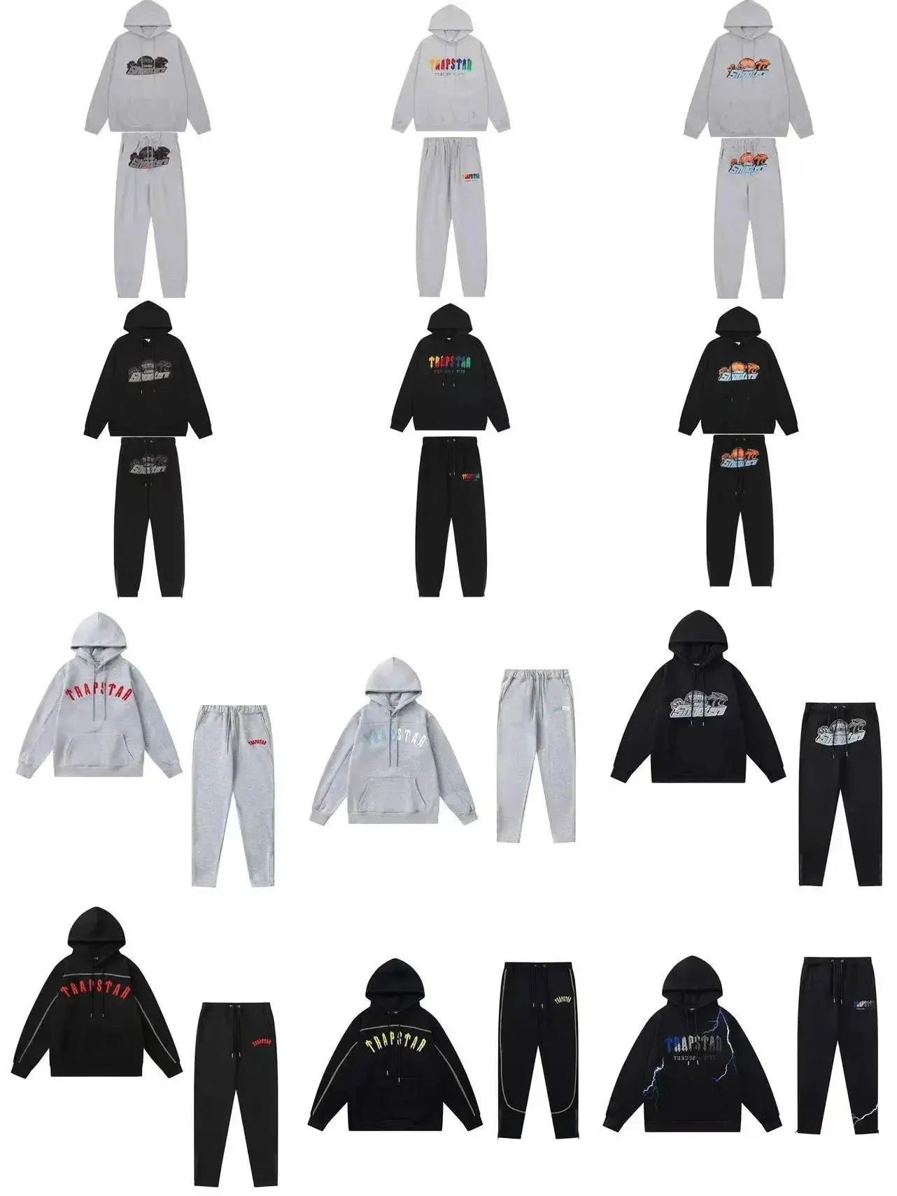 Trapstar Hoodie and Sweatpants Set