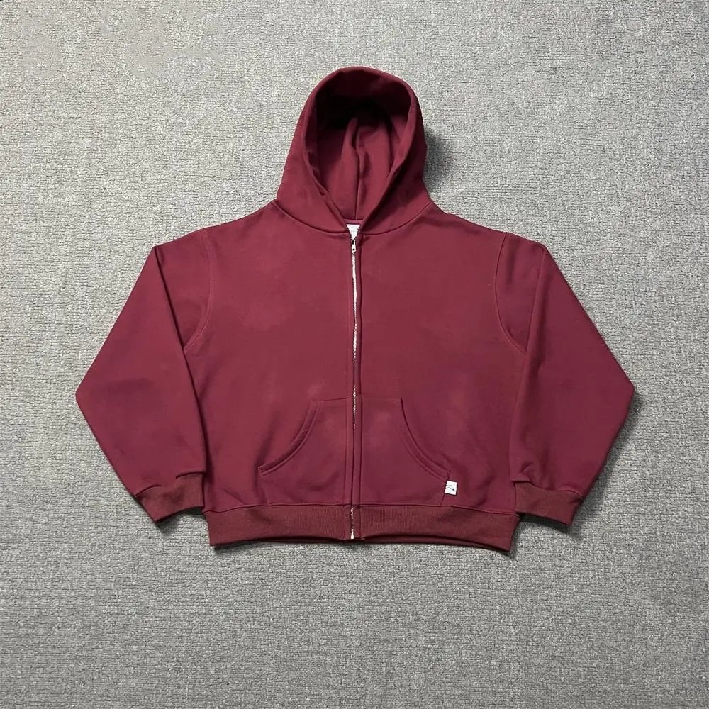 Heavyweight Fleece Zip-Up Hoodie