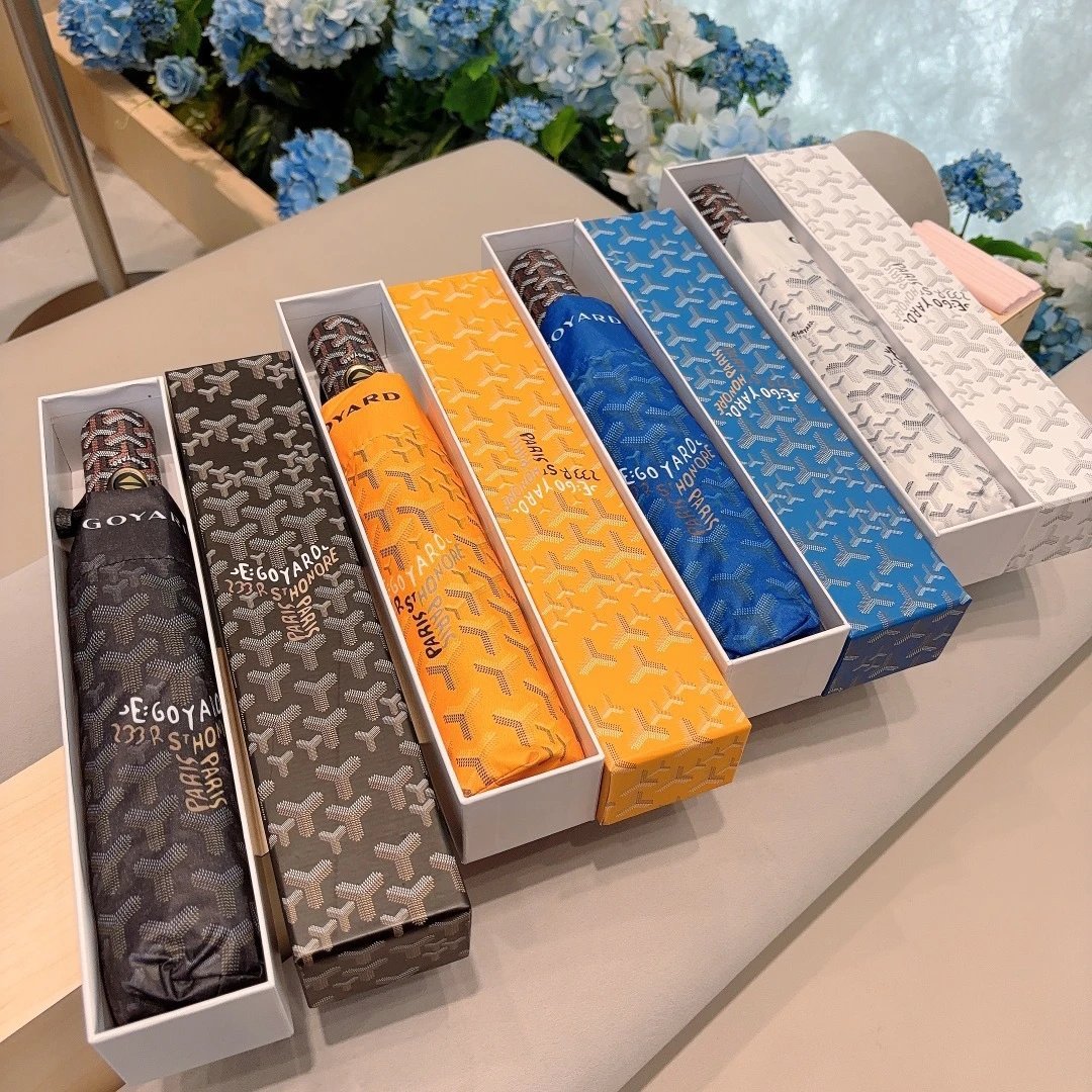 Goyard Patterned Automatic Umbrella Collection